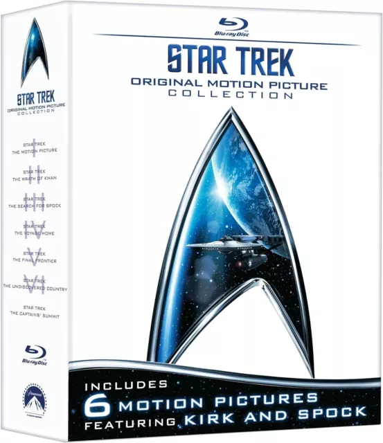 Coffret blu ray Star Trek original picture collection 7 disques