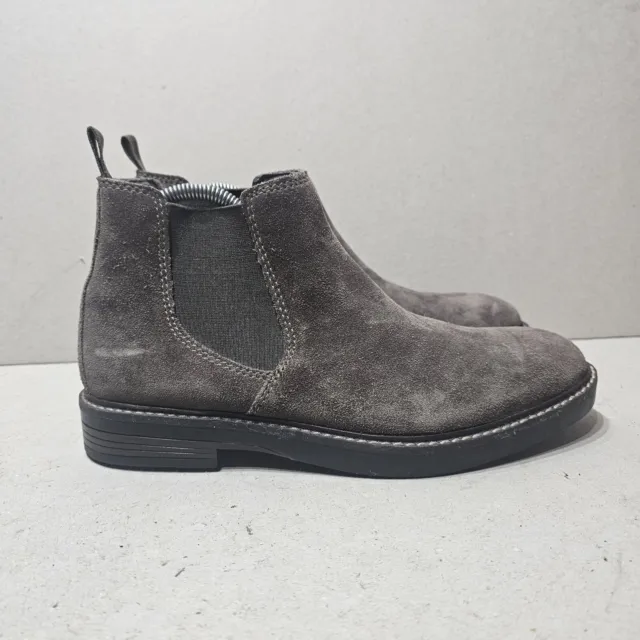 CLARKS COLLECTION MEN'S Leather Suede Chelsea Boots Brown Size Uk6 Eu39 ...
