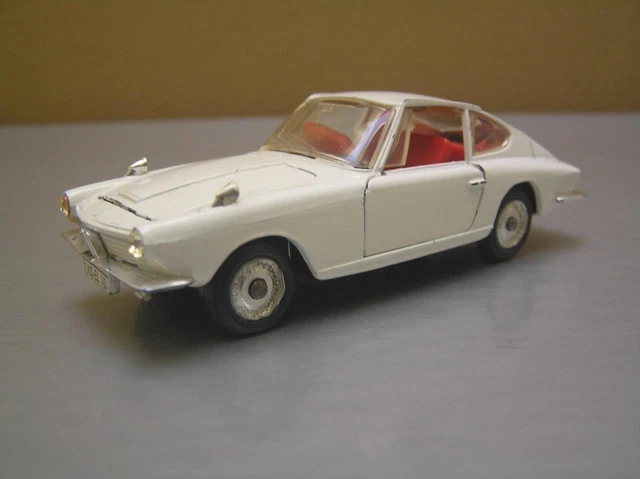 MARKLIN BMW 1600 GT NARANJA MADE IN GERMANY 1/43 ORIGINAL Nº 1812