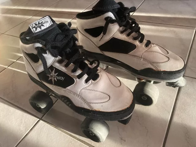 Patins à roulette Vintage STARWAY Taille 40 Rollers Quad