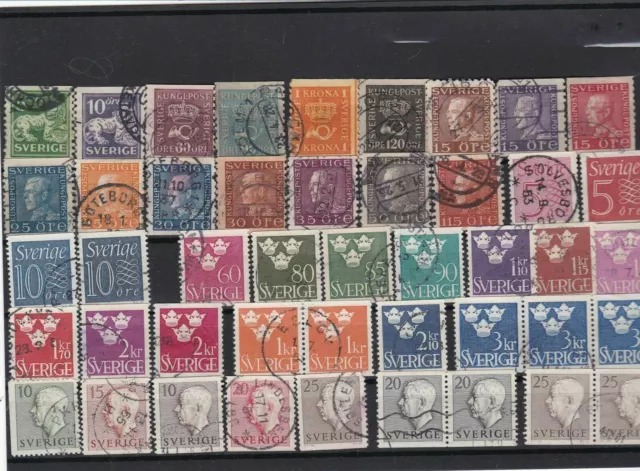 sweden stamps ref 16193