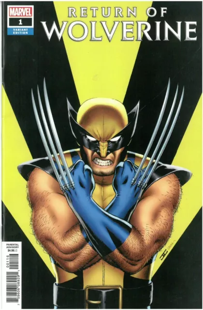 Return of Wolverine #1 John Cassaday 1:50 Variant Edition Cover Marvel Comics!!!