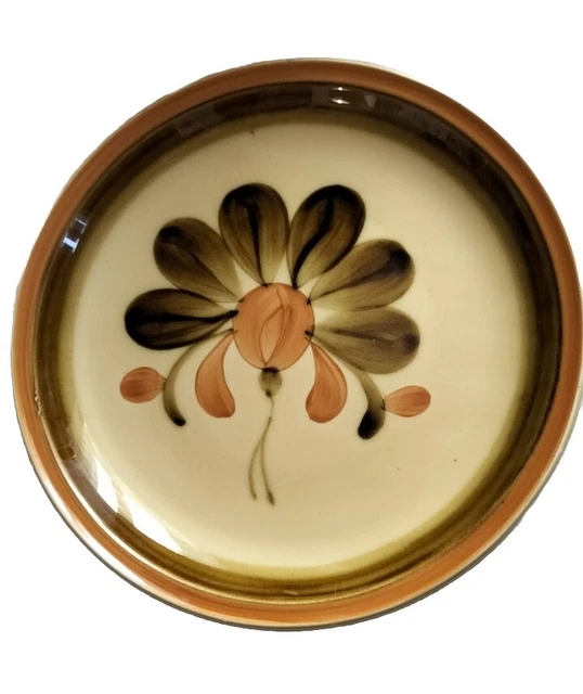 Vaisselle orange des années 70 - France