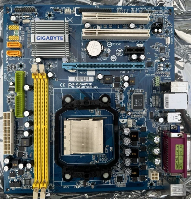 Carte Mère GIGABYTE GA-G31M-ES2L REV 1.1 Socket 775 D'occasion