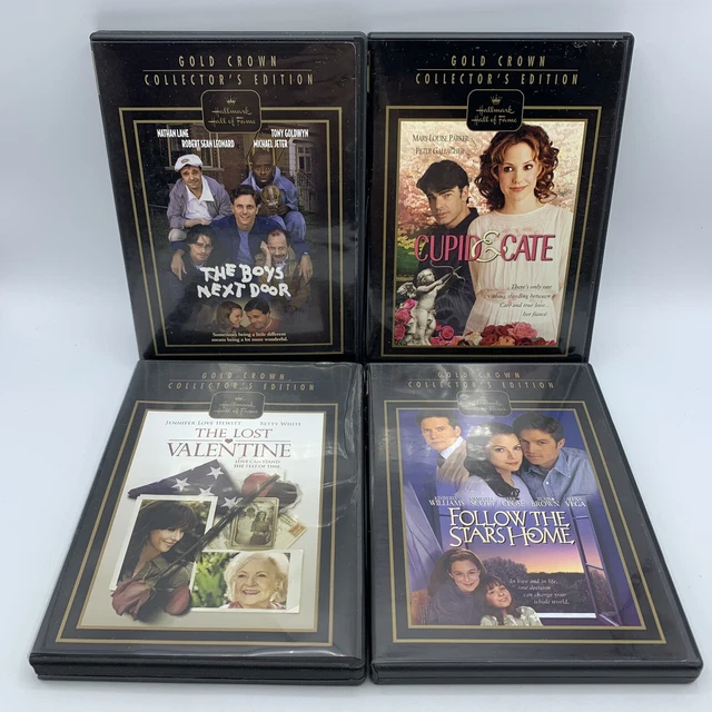 HALLMARK GOLD CROWN Collectors Edition DVD Lot of 4 The Lost Valentine