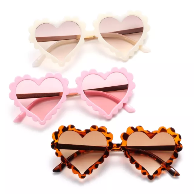 Kids Sunglasses Toddler Sunglasses Heart-shaped Sun Glasses UV 400 Protection