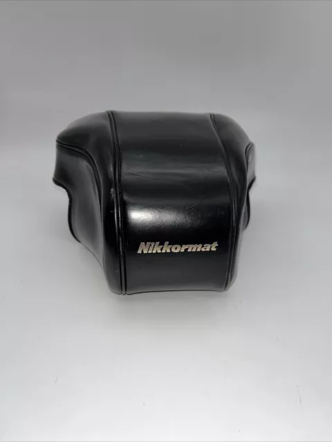 Vintage Nikon Leather Camera Cover Nikkormat -M