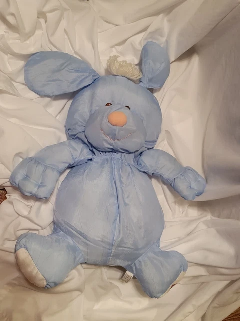 Vintage Puffalump 2006 Fisher Price Blue Puppy Dog Plush Stuffed Animal Toy EUC