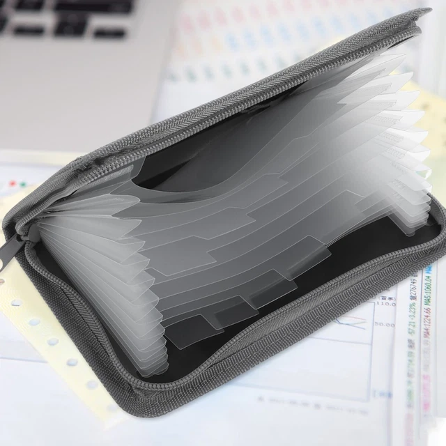 Mini Office File 2 PCS SMALL File Organizer Pack Folder Office Documents Holder Receipt ...