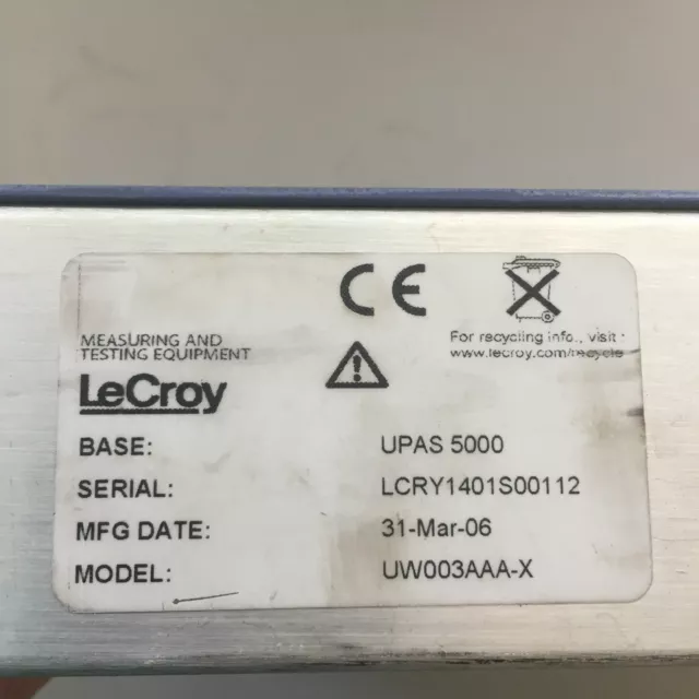 LeCroy UW003AAA-X CATC Protocol Analyzer System 5K 2