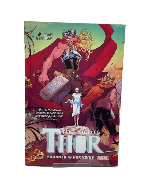 Mighty Thor Thunder In Her Veins Vol. 1 Marvel Graphic Novel Comic Book