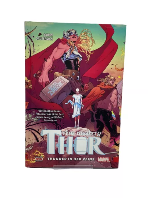 Mighty Thor Thunder In Her Veins Vol. 1 Marvel Graphic Novel Comic Book