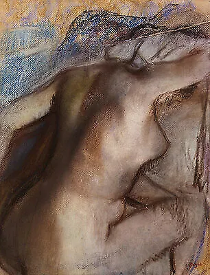 After the bath, woman drying herself Edgar Degas Abtrocknen Bad Frau B A3 01460