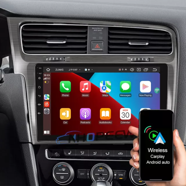 10.1" Android 13 Apple Carplay Autoradio GPS NAVI WIFI DSP Für VW Golf 7 VII MK7