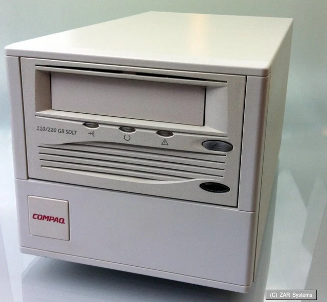 Compaq SDLT 100/200GB Streamer / Tape Drive, extern, SCSI, 215390-002, 100% OK