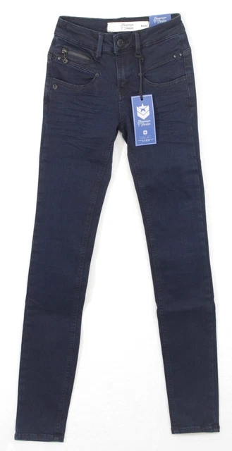 Jean Femme Freeman T Porter Alexa Slim Fit - Bleu Brut - Taille Normale - Neuf Avec étiquettes