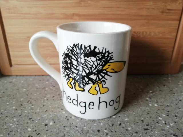 Vintage Bang On the Door HEDGEHOG MUG Mclaggan Smith Mugs