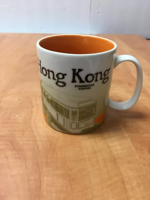 Starbucks HONG KONG Collectors Series Tram 16 oz Coffee Mug Cup