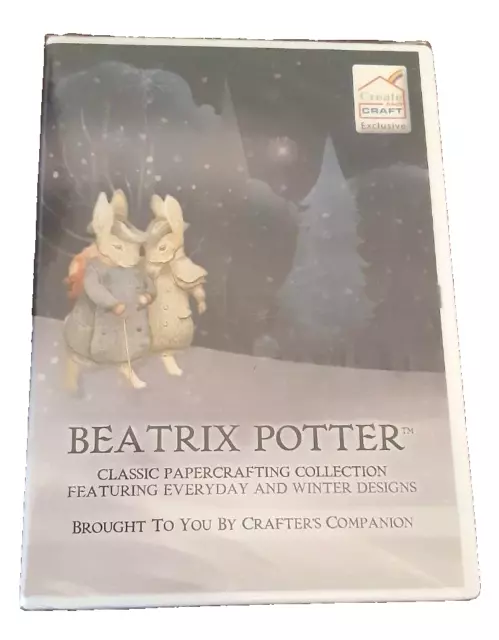 Beatrix Potter Classic Paper crafting Winter everyday Crafters Companion CD-rom