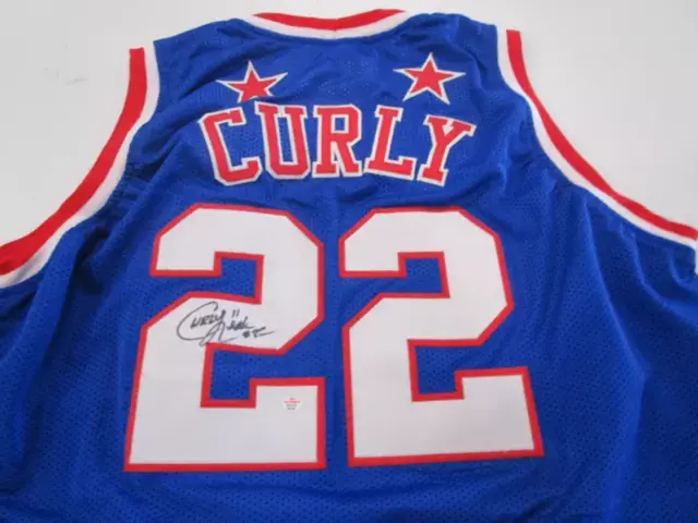 Curly Neal of the Harlem Globetrotters signed autographed basketball jersey PAAS