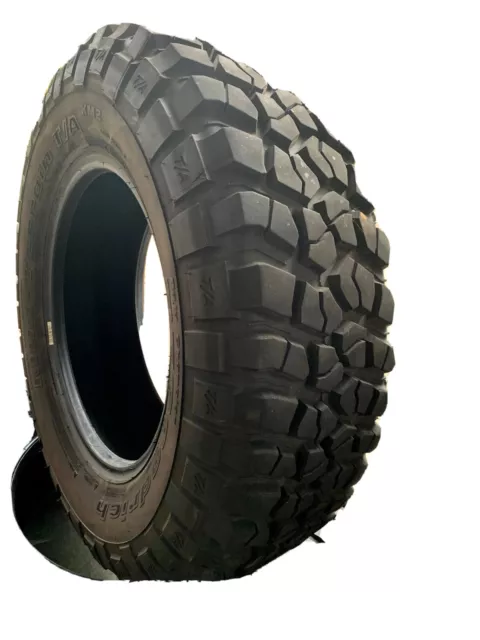 BF Goodrich Mud-Terrain T/A KM 2 LT255/75R17 C/6PR WL (4 Tires)