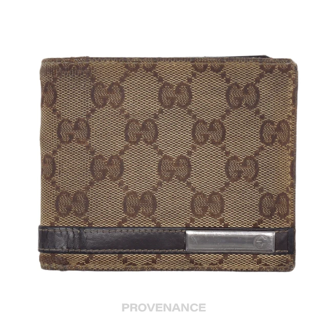 Gucci Bifold Wallet - GG Canvas Brown