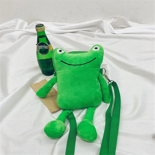 à bandoulière grenouille Sac de rangement Sac Grenouille Dessin animé animal