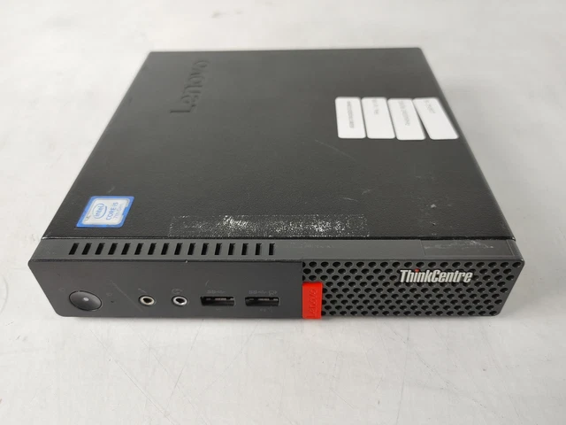 Mini PC Lenovo ThinkCentre M710q Tiny Reconditionné - Intel I5-6500T, 8 Go RAM, 256 Go SSD, Windows 10 Pro
