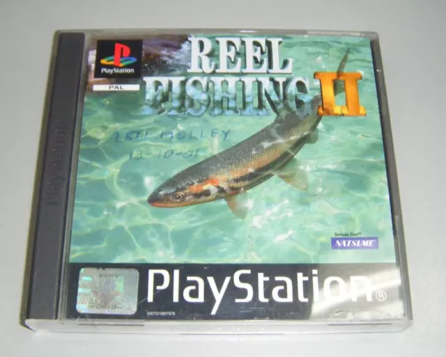 REEL FISHING II 2 - PS1 - PlayStation 1 - Free Shipping Included! $8.00 -  PicClick AU