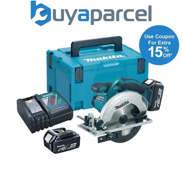 MAKITA DSS611RMJ 18V LXT Lithium Ion 165mm Circular Saw 2 x 4.0