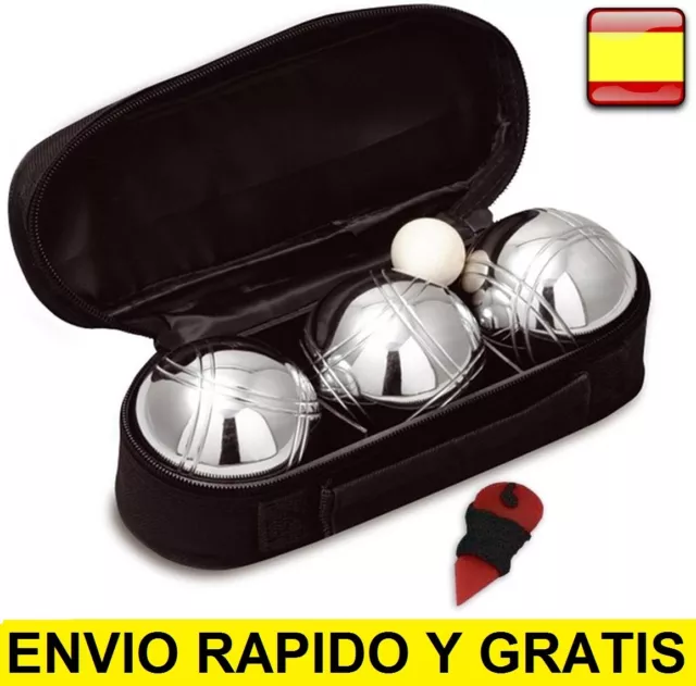 Jogo de petanca 4 bolas de aço cromado 6 cm – Distria.com