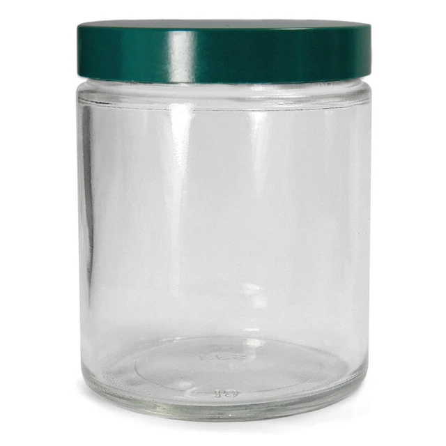 QORPAK GLC-01692 Jar,480mL,Glass,Wide,PK12