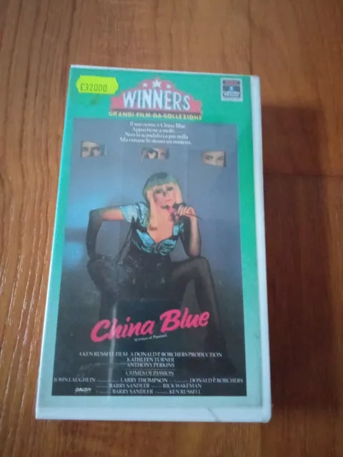 CHINA BLUE - VHS (NUOVA SIGILLATA) perfetta da collezione