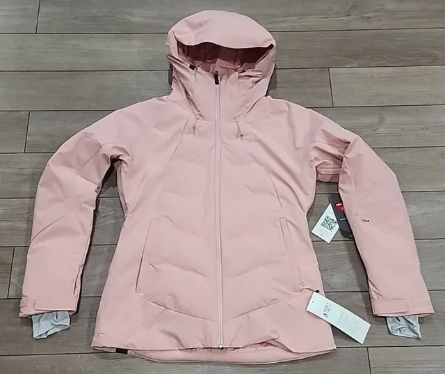 $330 NWT Roxy Women's Dusk Dryflight Snow Ski Insulated Jacket Pink Size Medium