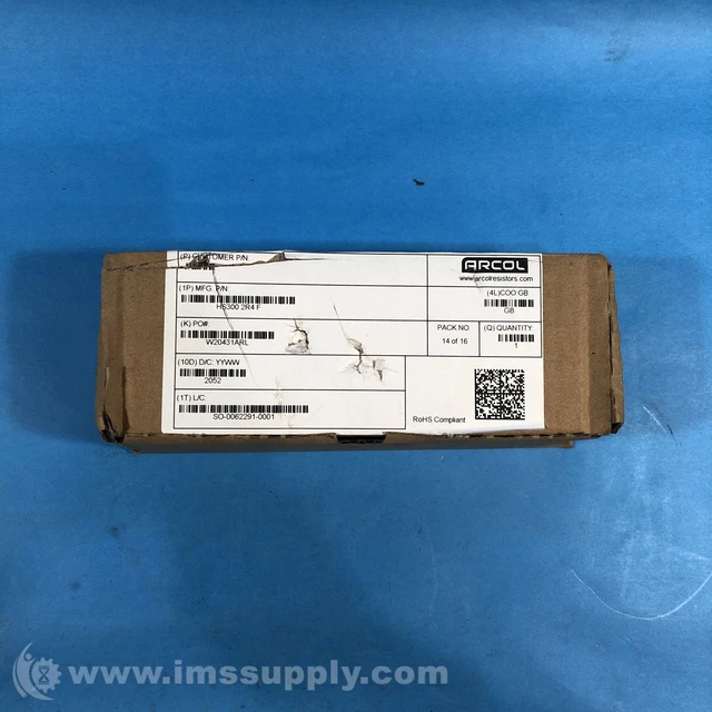 Arcolectric HS300 2R4 F Chassis Mount Resistor FNOB