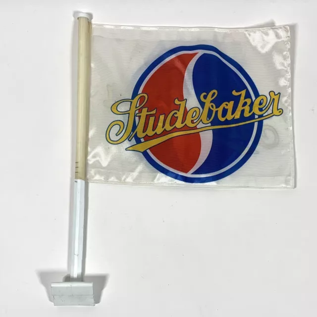 Vintage Studebaker Car Club Window Flag 14”x11”