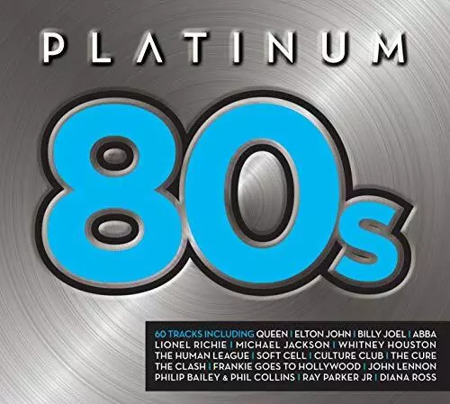Various Artists - Platinum 80s - Various Artists CD W7VG The Fast Free Shipping