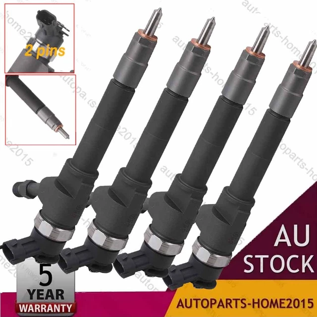 4X INJECTOR ASSEMBLY Fits Ford Ranger PK PJ Mazda BT50 DIESEL TURBO 3 ...