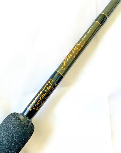 Phenix X-10 Graphite-Glass Crankbait Custom Made Casting Fishing Rod Made In USA