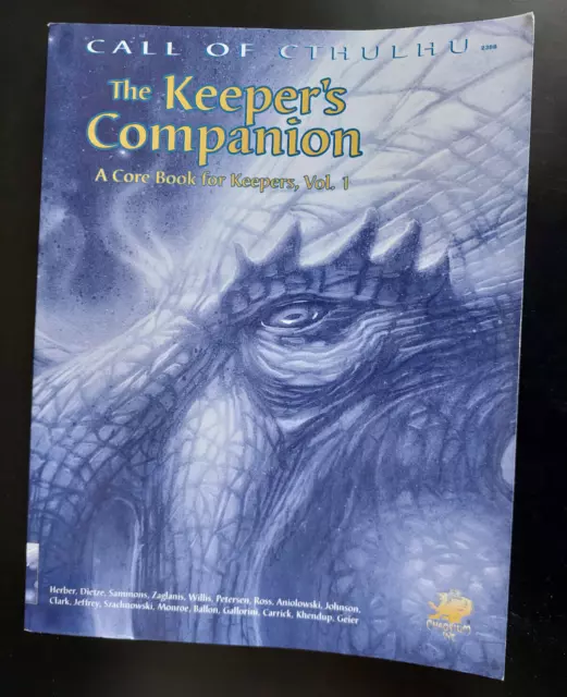 Chaosium Inc. - Call of Cthulhu - The Keepers Compendium I  - englisch