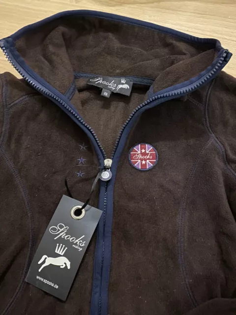 spooks fleecejacke Xs Braun 3