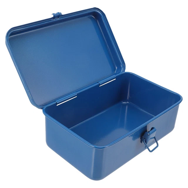 MagiDeal Cassetta Degli Attrezzi In Ferro Multifunzione Con Maniglia Organizer Per Utensili, Facile Accesso, Contenitore In Metallo Per Utensili - 4