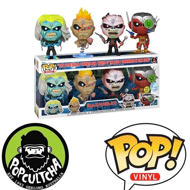 POP! Iron Maiden – Édition Spéciale Glow In The Dark – Rare