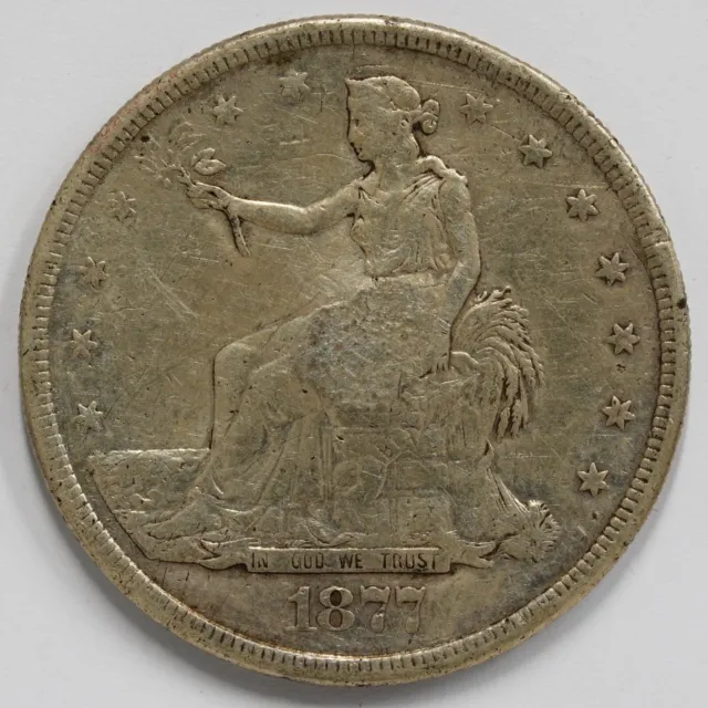 1877-S Trade Dollar (Chop-marked)