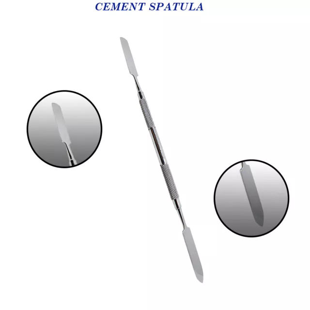 Dental Cement Spatula Mixing Ciments Double Embout Dentiste Reconstituant