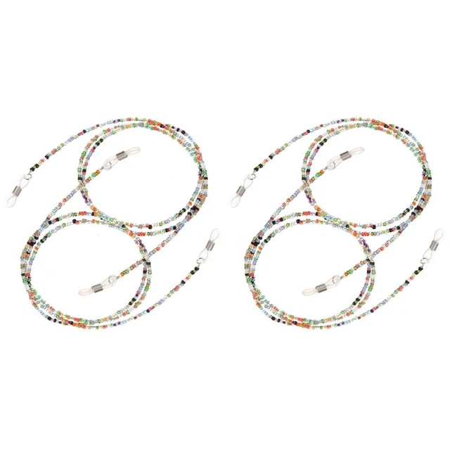 4 Pcs Multi-use Decorative Glasses Chains Glasses Chain for Eyeglasses Glasses