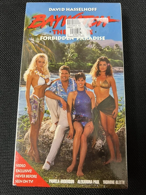 VHS BAYWATCH THE Movie Forbidden Paradise (LIVE, 1995) Drama Pam