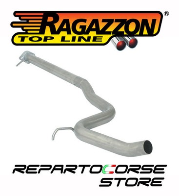 Ragazzon TUBO INOX RAGAZZON CENTRALE ALFA ROMEO GIULIETTA 1750TB 