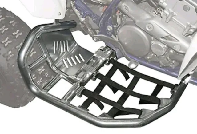 Tusk Aluminum Foot Peg Nerf Bars Honda Trx 400Ex 1999-2007 Black Webbing 2