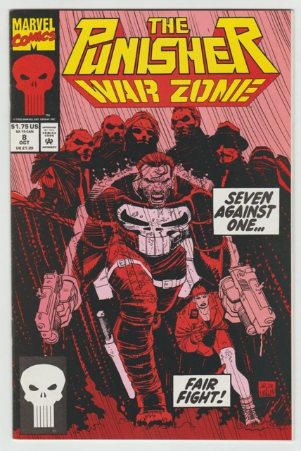 The Punisher War Zone #8 Marvel Comics October 1992
